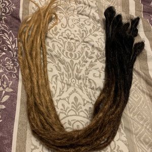 13 ombré  synthetic single ended dreadlocks
